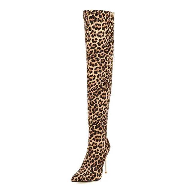 Over Knee High Heels Boots Ladies