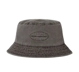 OVERDYED E/T LOGO BUCKET HAT