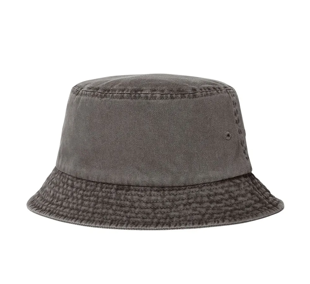 OVERDYED E/T LOGO BUCKET HAT