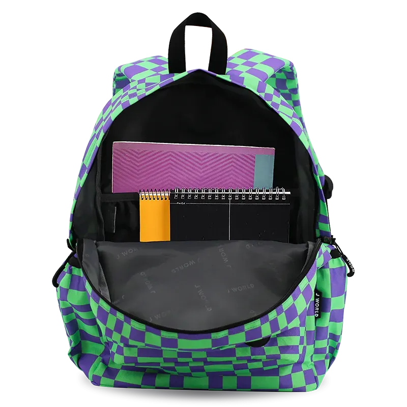 Oz Daypack Backpack in Pixel Checkers