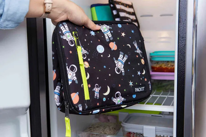 PackIt Freezable Classic Lunch Box Bag -Spaceman (New)
