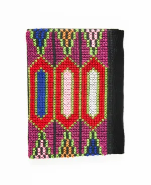 Palestinian Cross Stitch Bifold Wallet