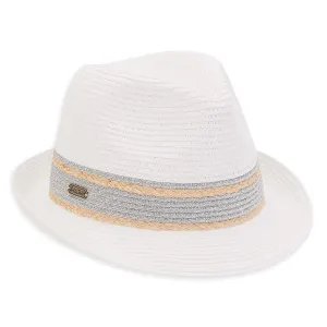 Paper Braid Fedora