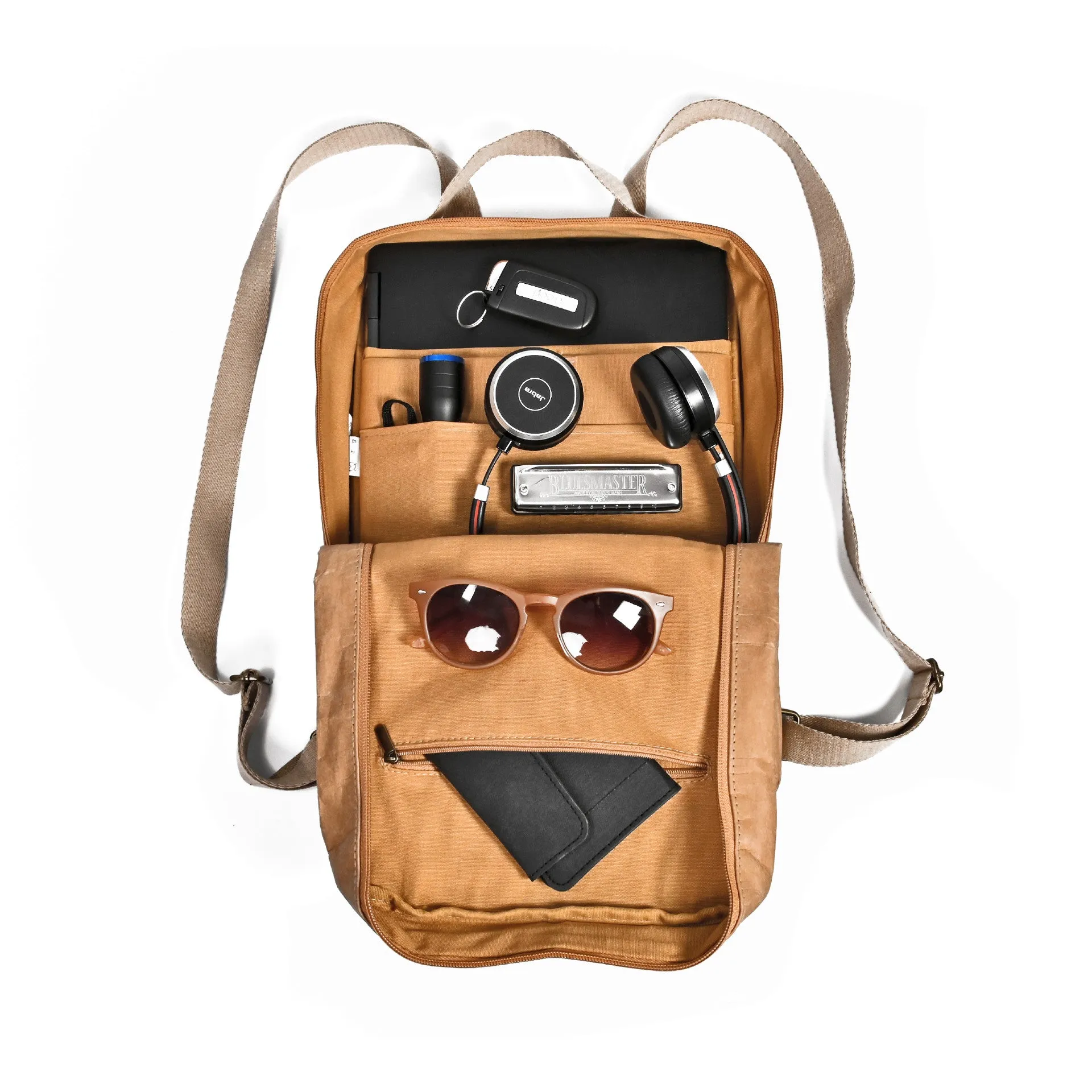Paperbourne Kraft Backpack – Lightweight, Unique, and Eco-Friendly