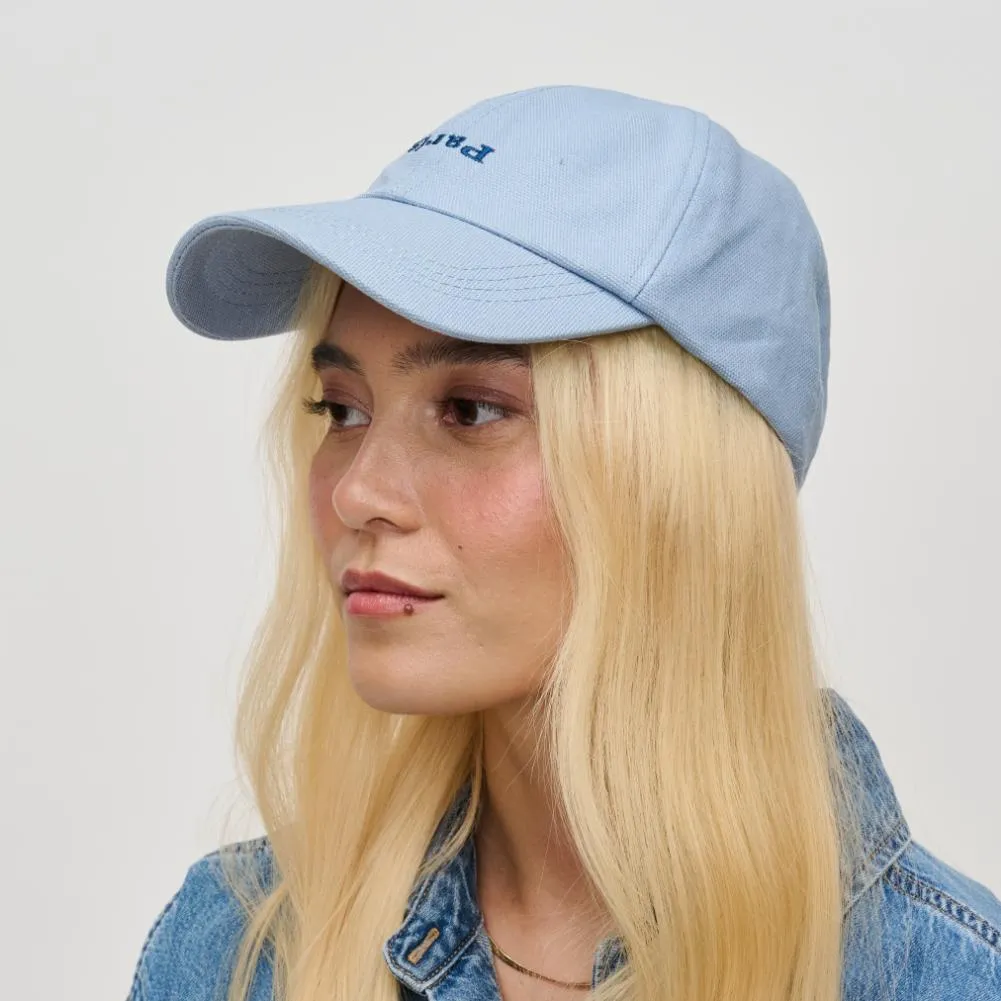 Paris Embroidered Hat Baseball Cap