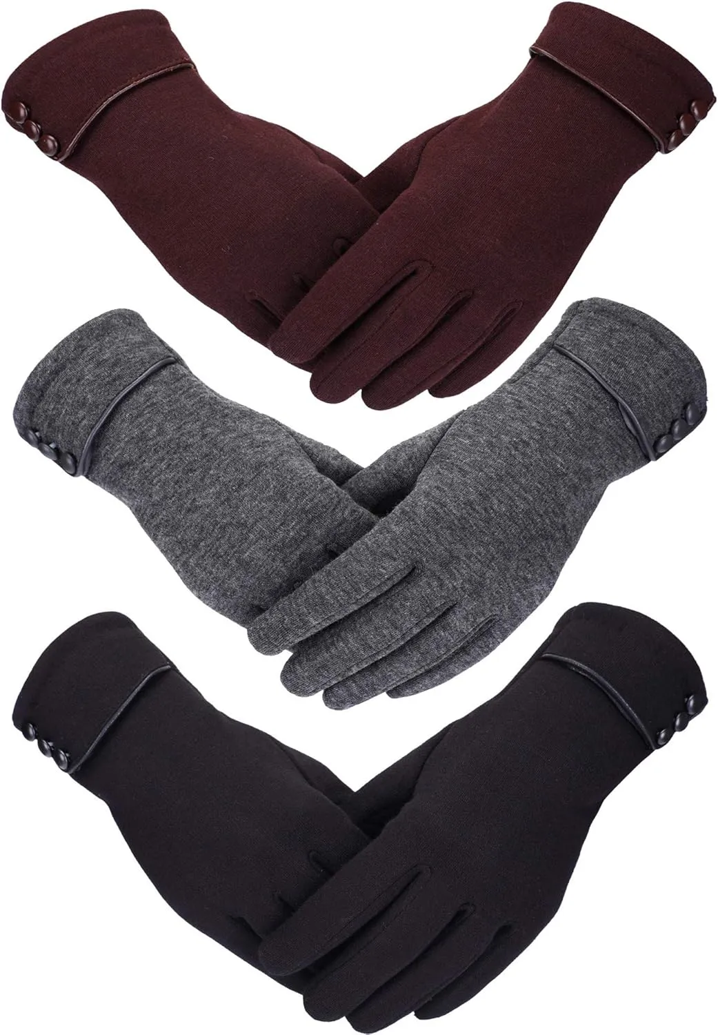 Patelai Warm Winter Touchscreen Gloves