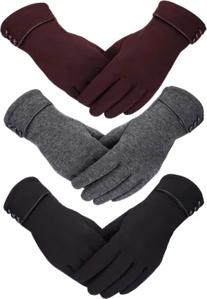 Patelai Warm Winter Touchscreen Gloves
