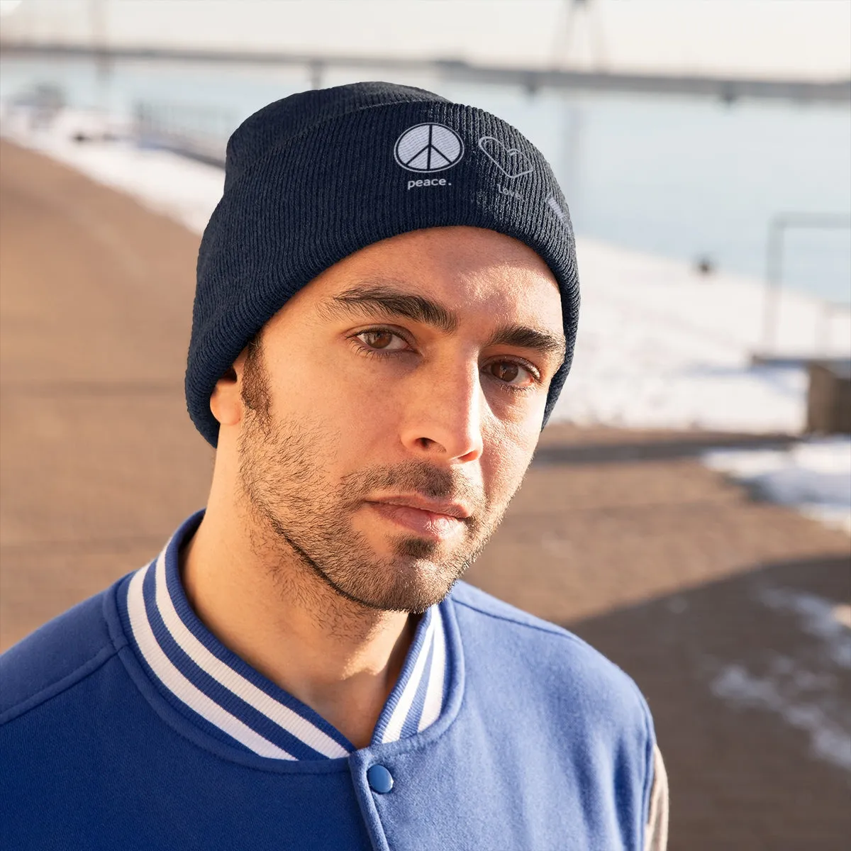 Peace. Love. Science. (Beanie)