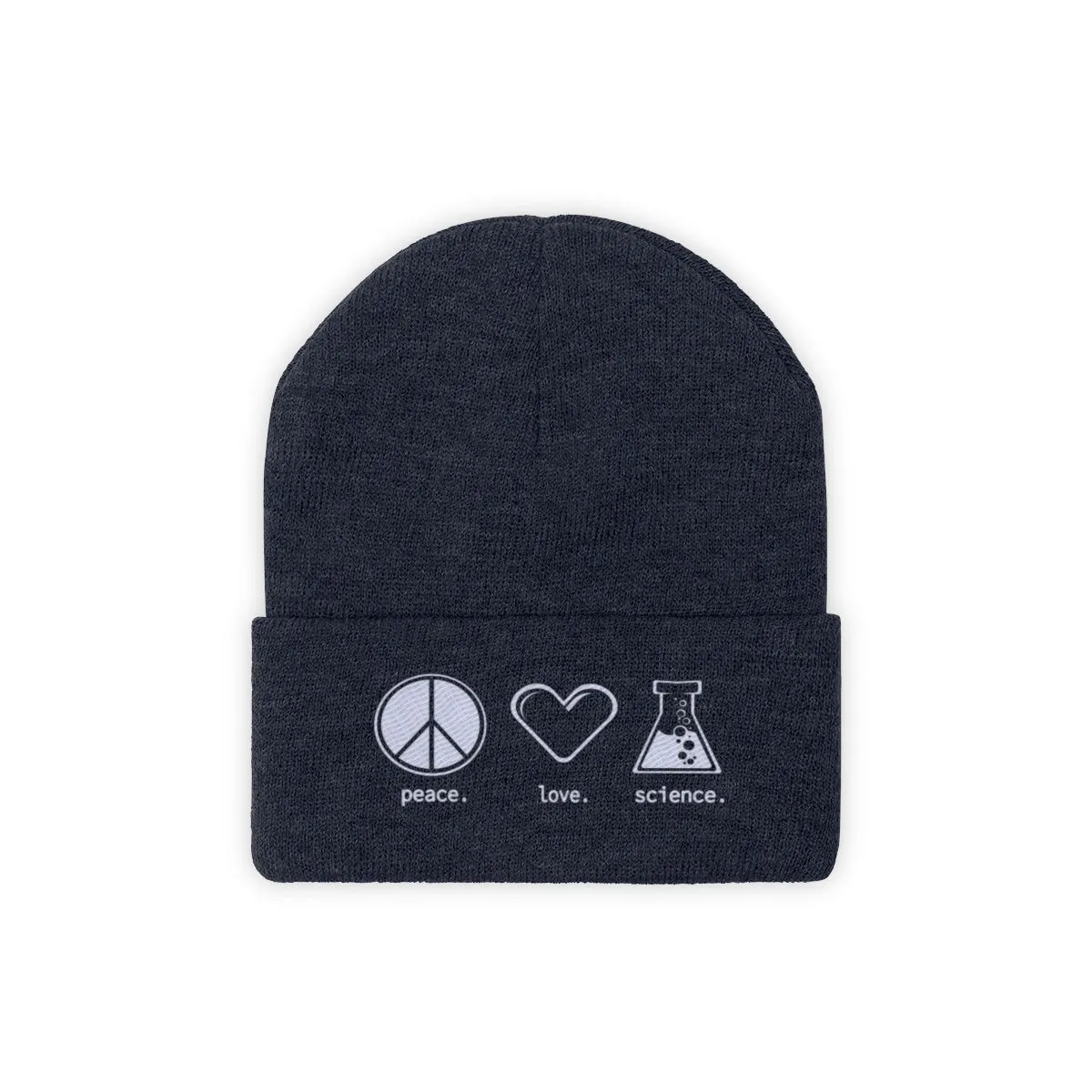 Peace. Love. Science. (Beanie)