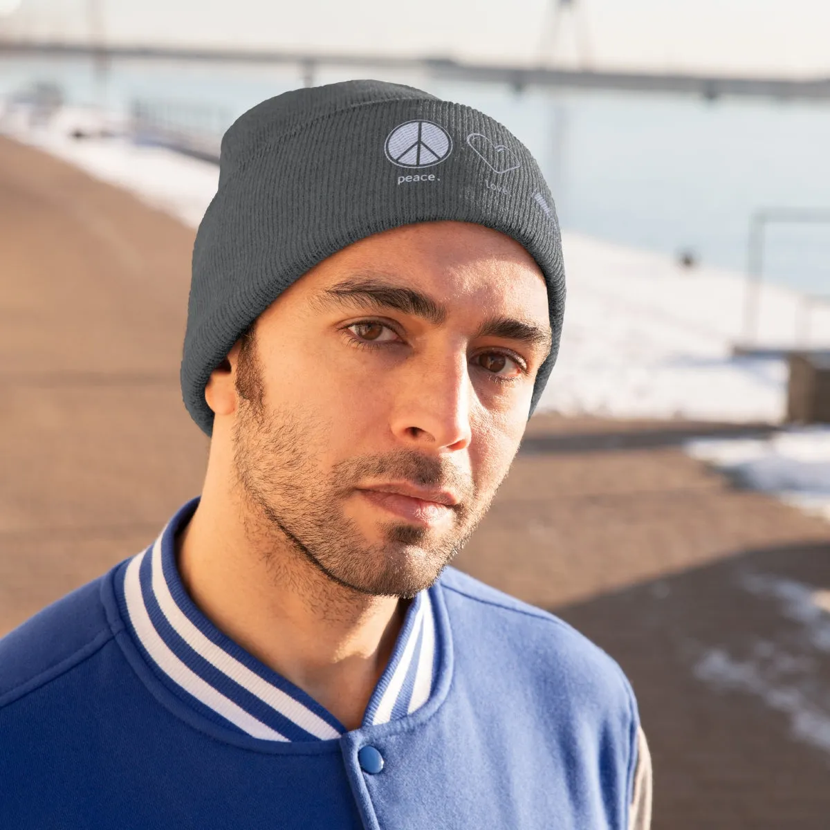 Peace. Love. Science. (Beanie)