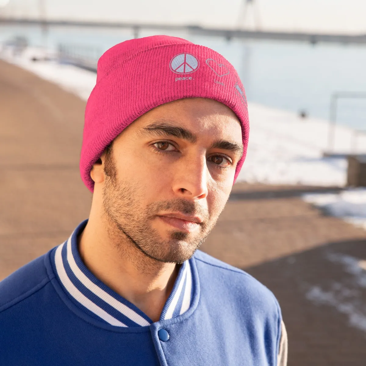 Peace. Love. Science. (Beanie)