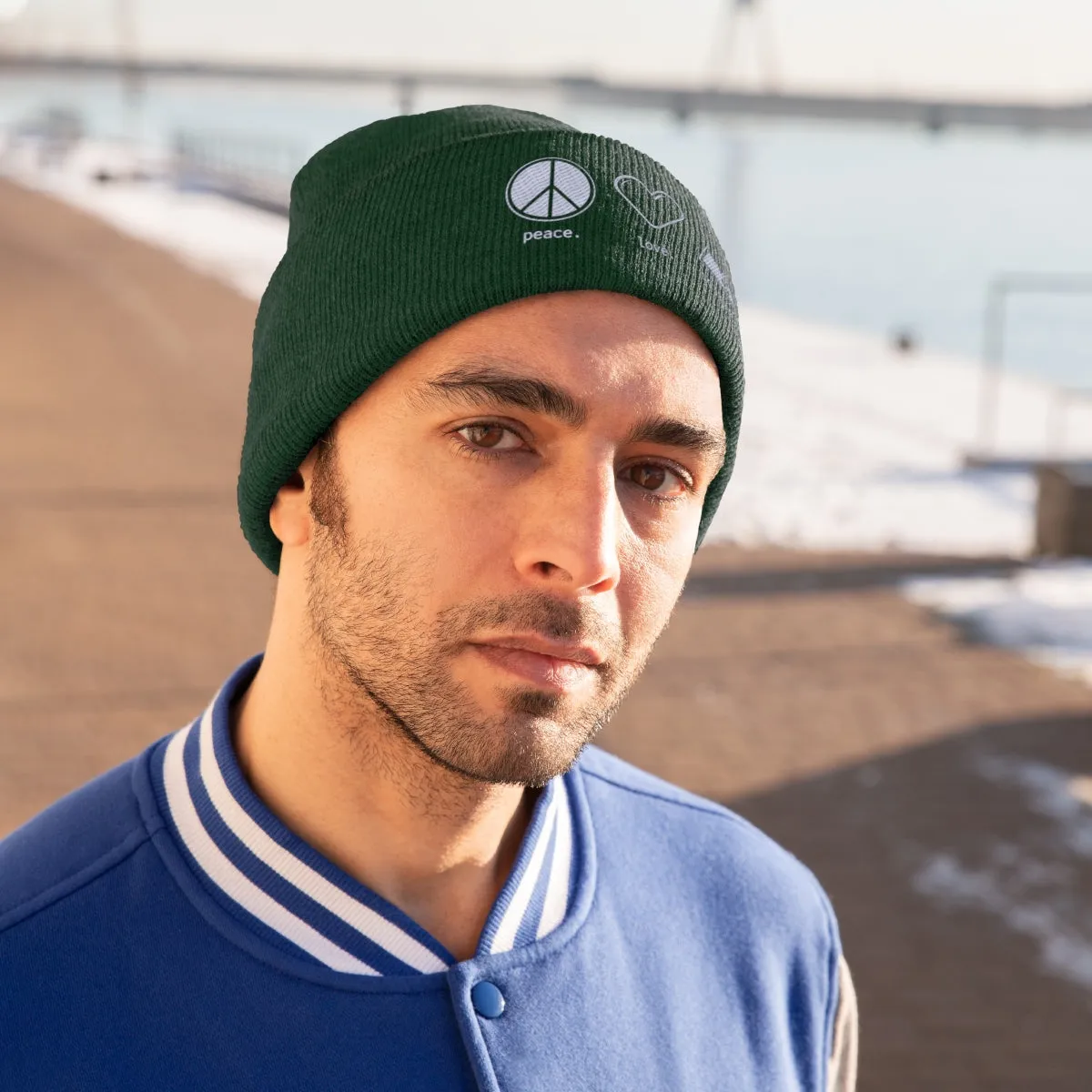 Peace. Love. Science. (Beanie)