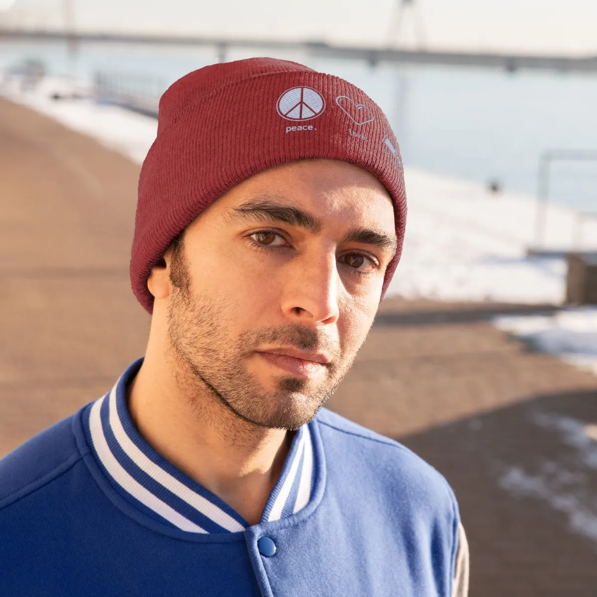 Peace. Love. Science. (Beanie)
