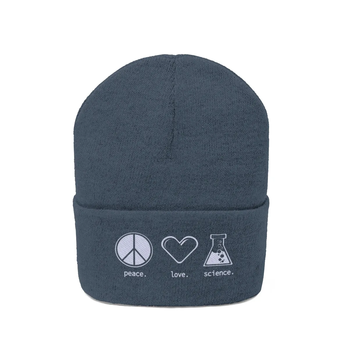 Peace. Love. Science. (Beanie)