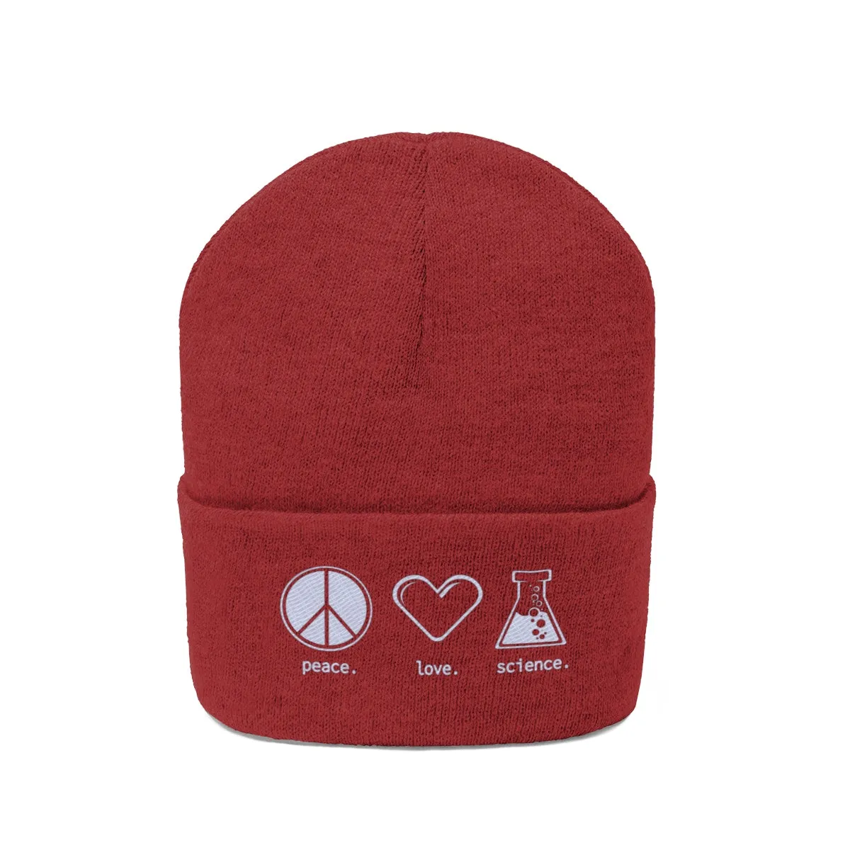 Peace. Love. Science. (Beanie)