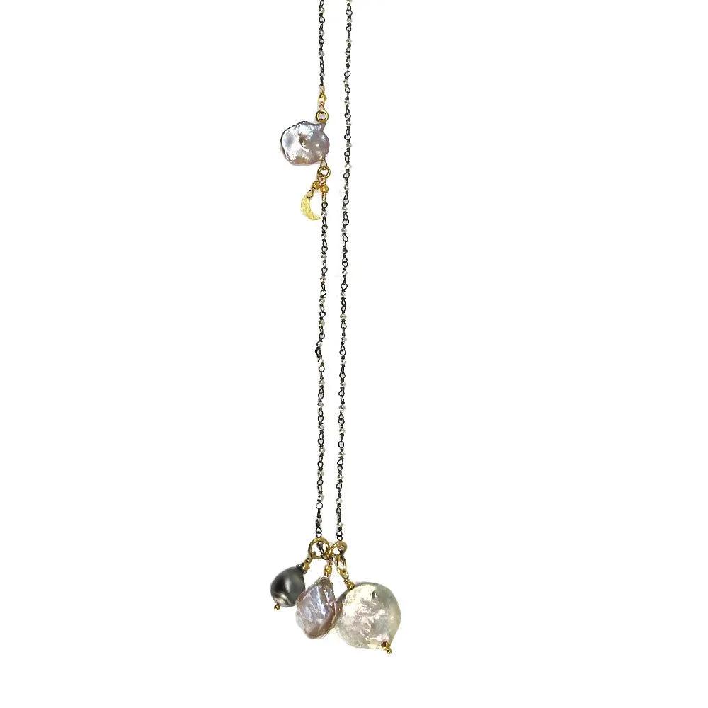 Pearl Multi Drop Necklace