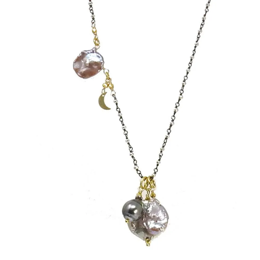 Pearl Multi Drop Necklace
