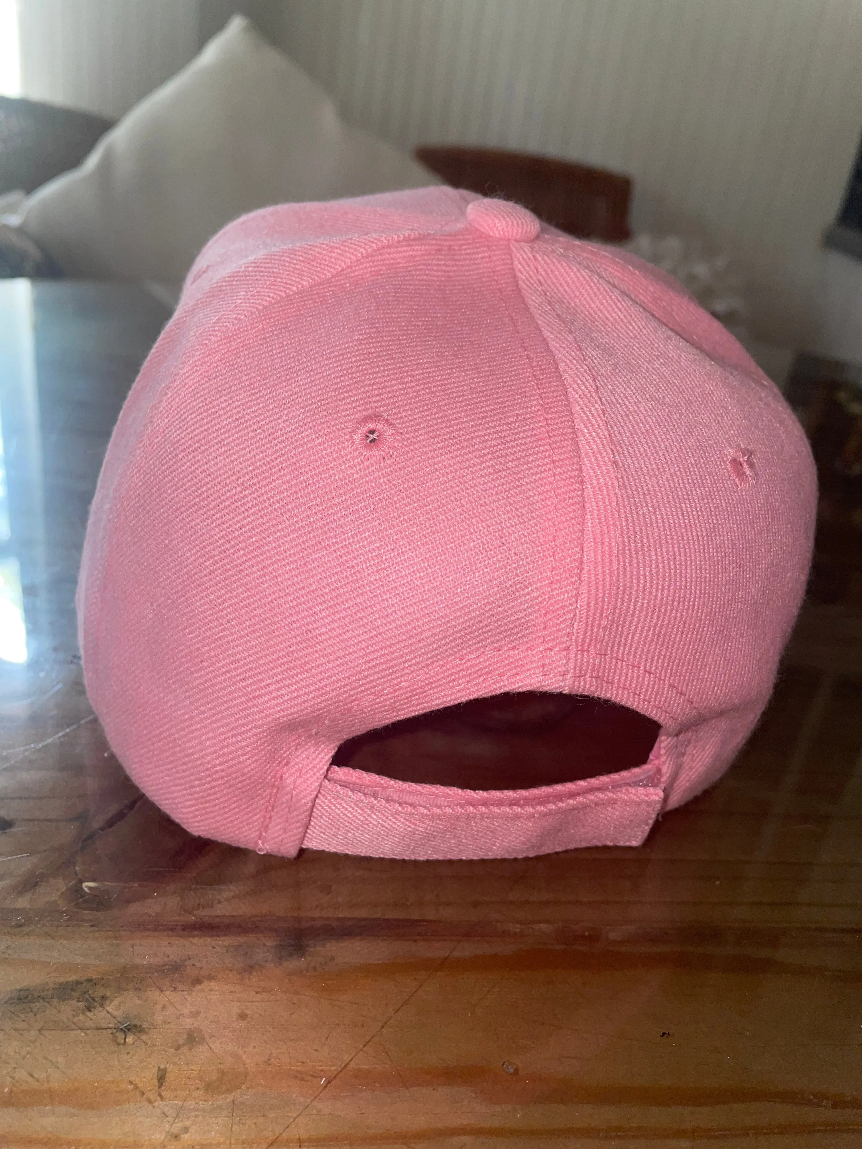 Perfectly imperfect baseball hat