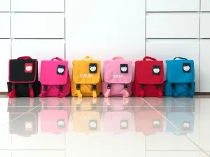 Personalised Unisex Mini Dog Nursery School Backpack Rucksack Bag (Multicoloured)