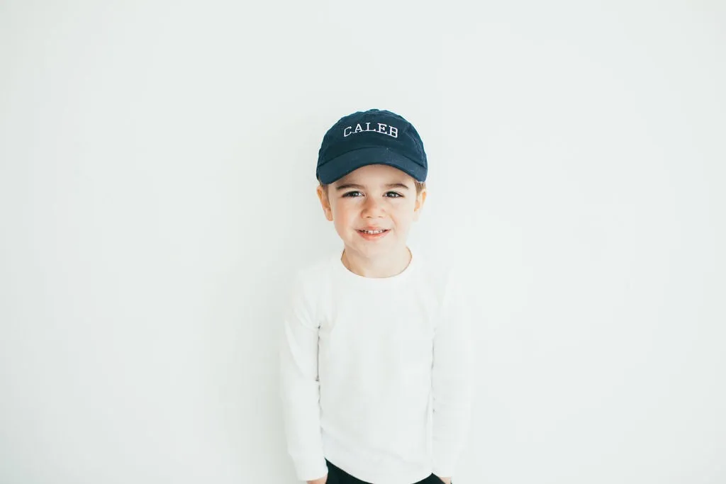 Personalized Baseball Hat - More Colours Available
