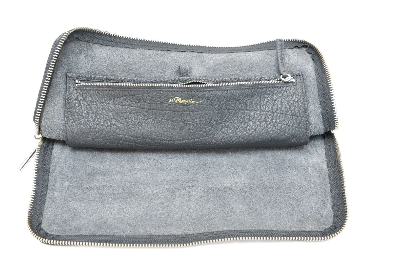 Phillip Lim Black Leather Clutch
