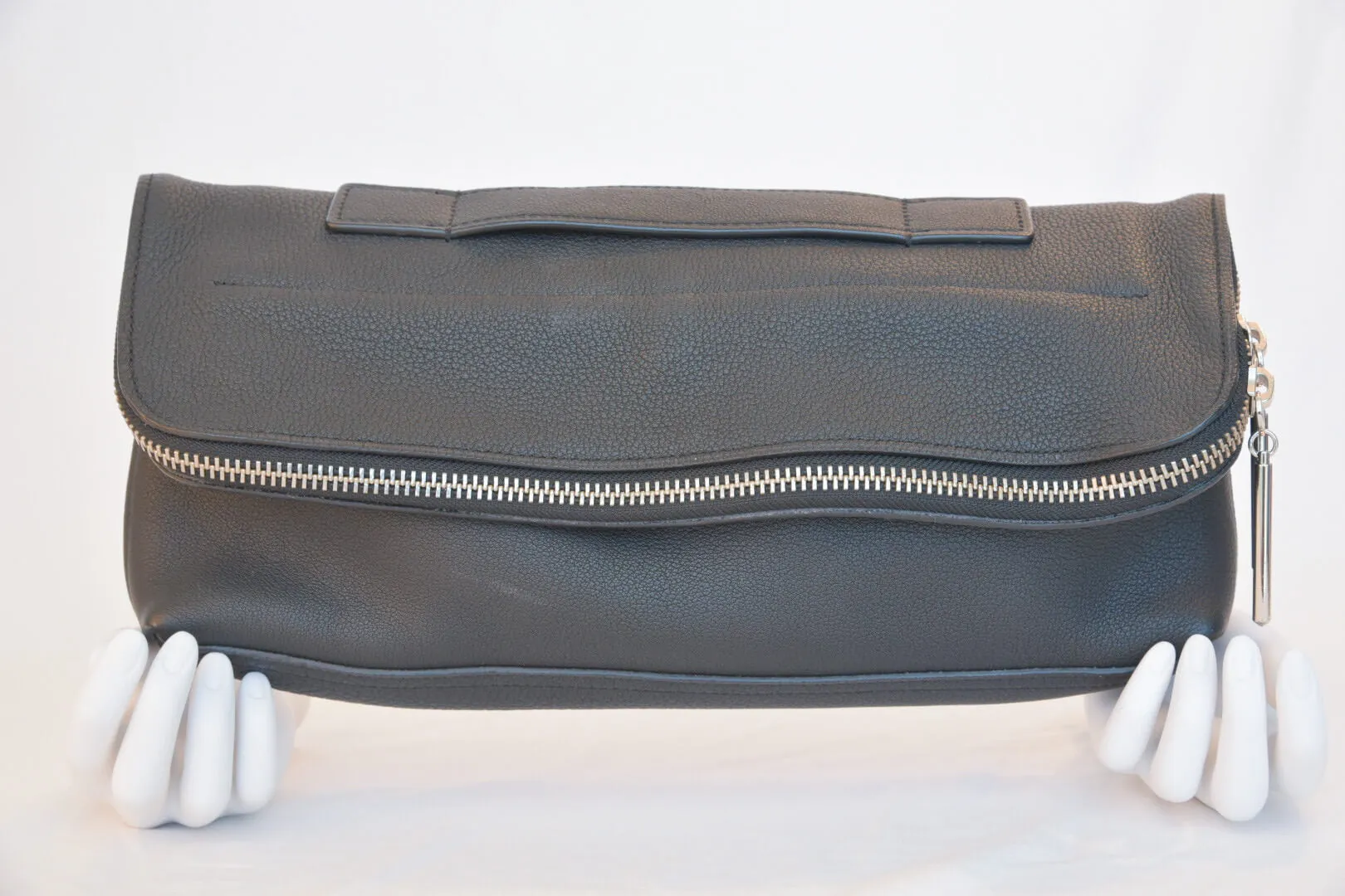 Phillip Lim Black Leather Clutch