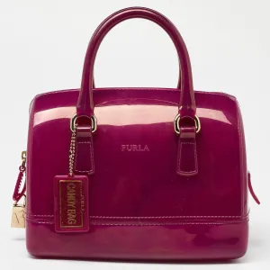 Pink Rubber Candy Satchel