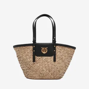 Pinko Pinko Love Summer Basket Bag