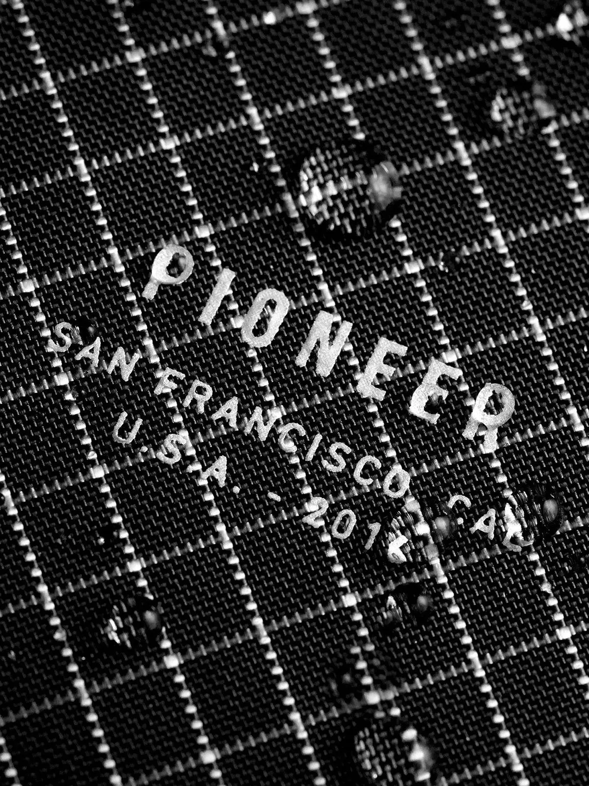 Pioneer Matter Bifold Wallet 10XD Ripstop Black