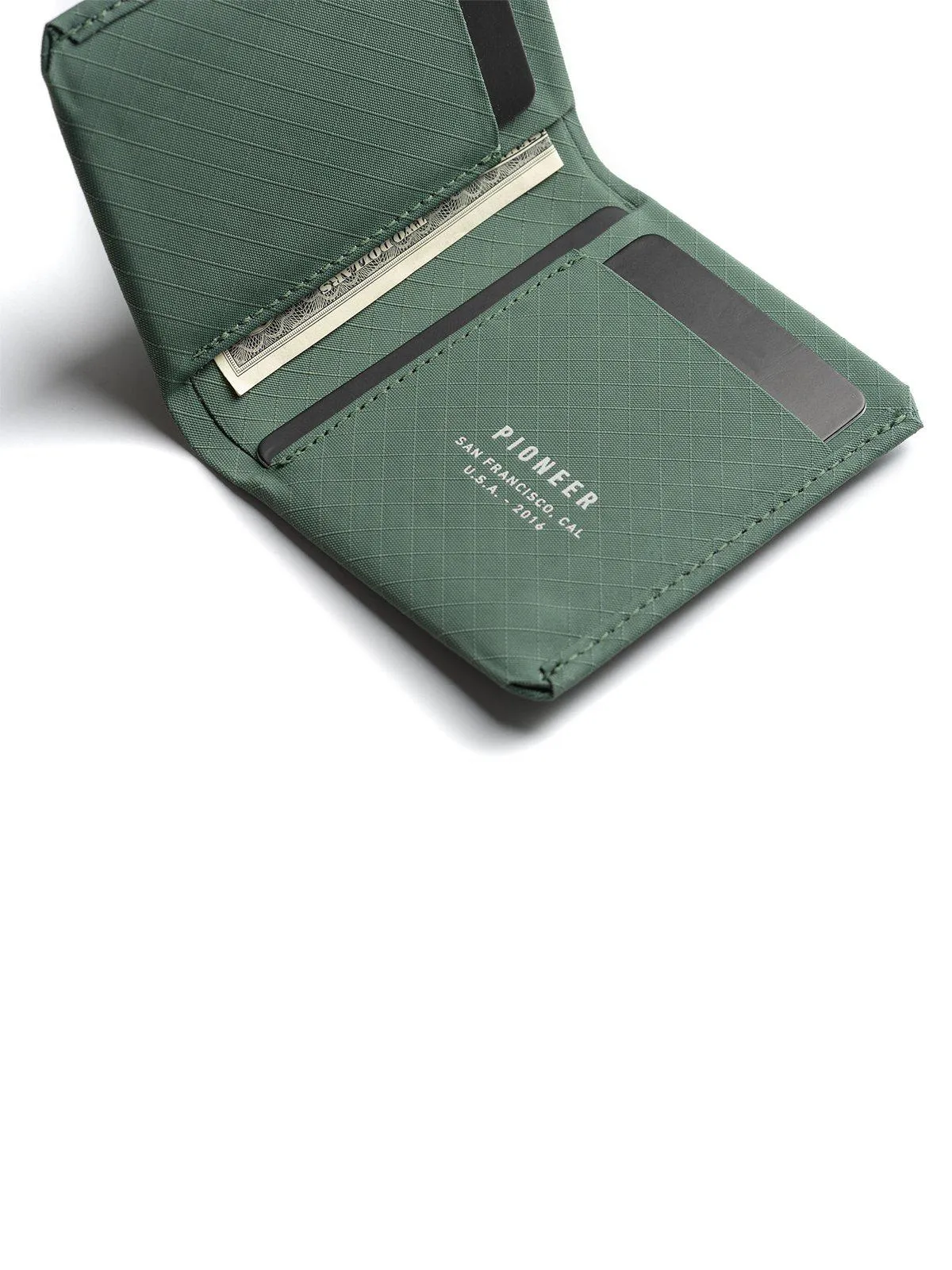 Pioneer Matter Bifold Wallet 3PN Evergreen
