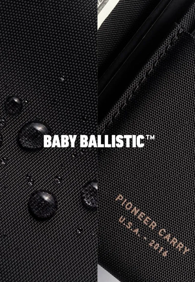 Pioneer The Flyfold Wallet Black Baby Ballistic