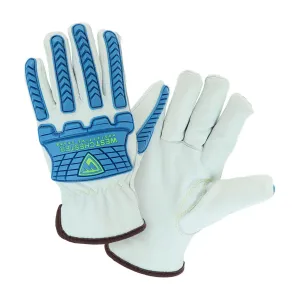 PIP Boss Goatskin Drivers w/Hi-Vis Impact & Aramid Blend Lining 9120 12 pairs