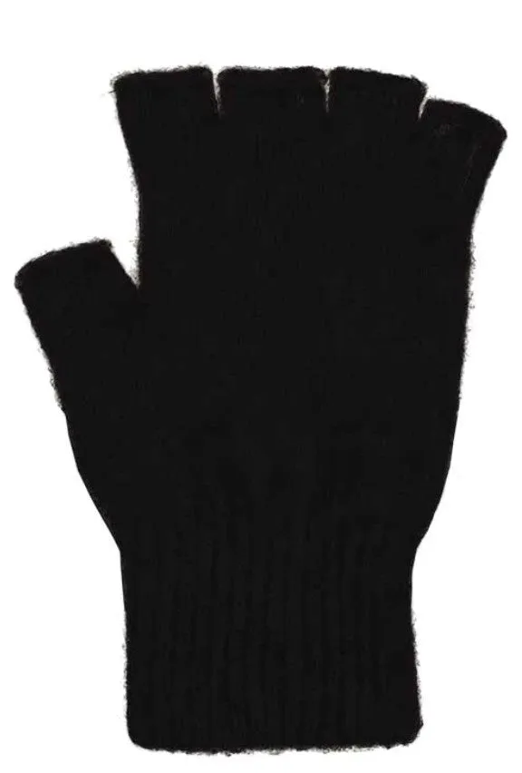 Plain Fingerless Gloves