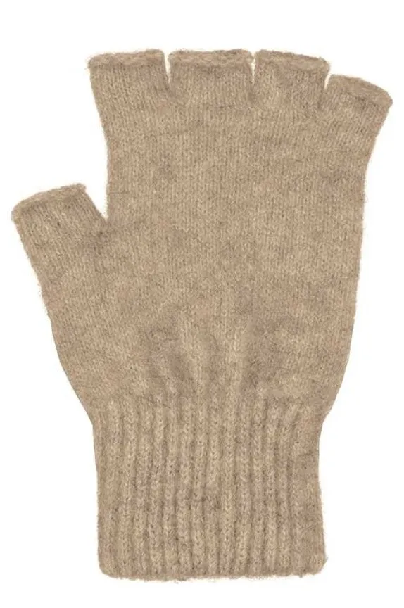 Plain Fingerless Gloves