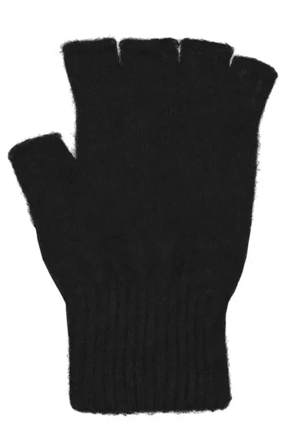 Plain Fingerless Gloves