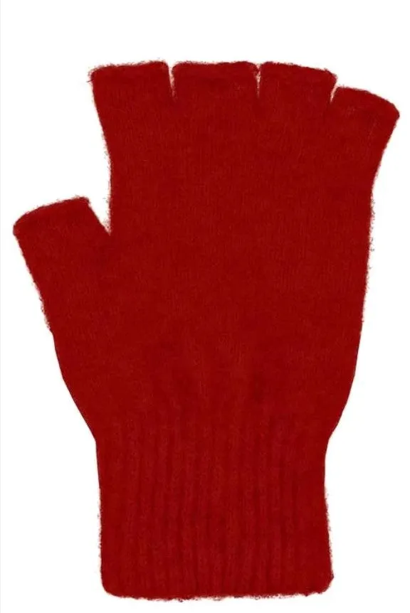 Plain Fingerless Gloves