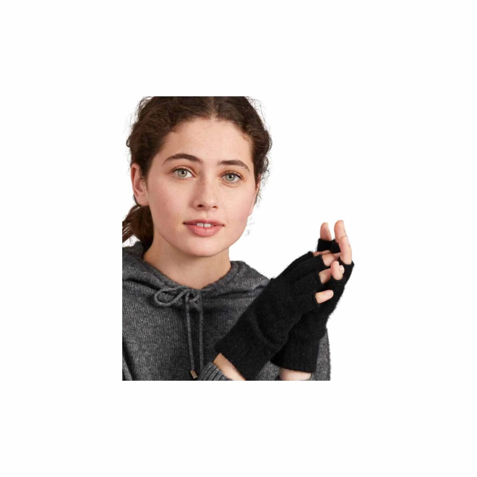 Possum Merino Gloves Open Finger
