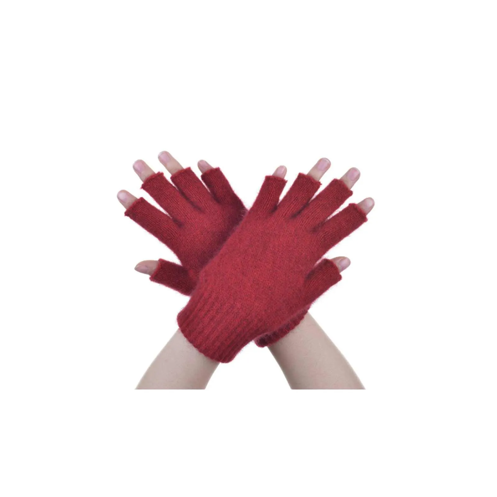 Possum Merino Gloves Open Finger