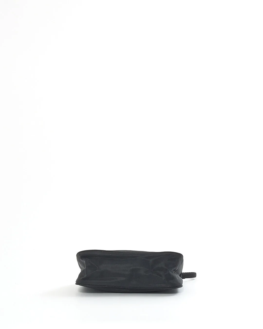 Prada Black Nylon Tessuto Mini Pochette Shoulder Bag