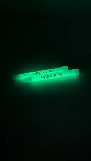 PrepPro Emergency Glow Stick Twin Pack – Reliable, Long-Lasting Light for Any Situation