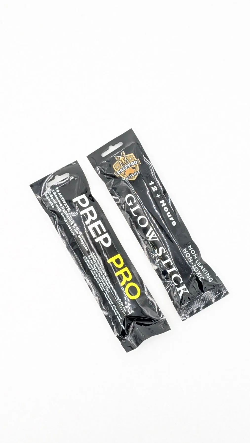 PrepPro Emergency Glow Stick Twin Pack – Reliable, Long-Lasting Light for Any Situation