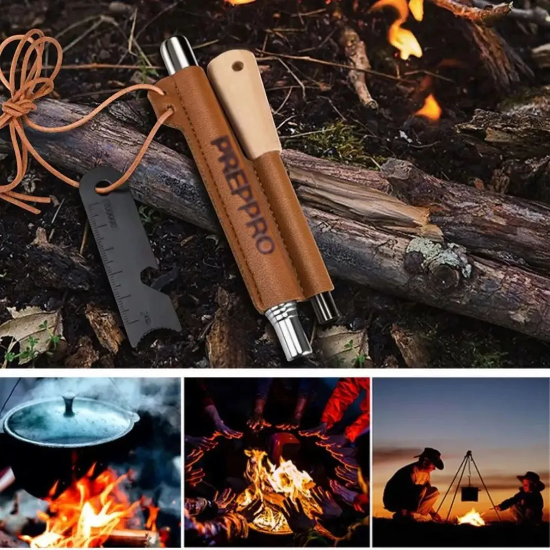 PrepPro Fire Starter Kit – Reliable Fire-Making for Any Adventure 🔥