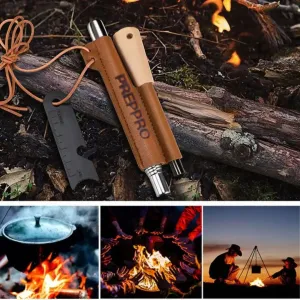 PrepPro Fire Starter Kit – Reliable Fire-Making for Any Adventure 🔥