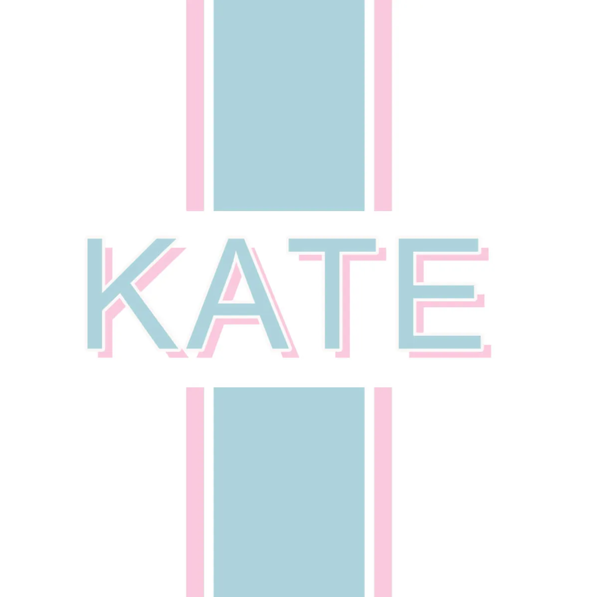 Preppy Stripe Luggage Tag VIIII