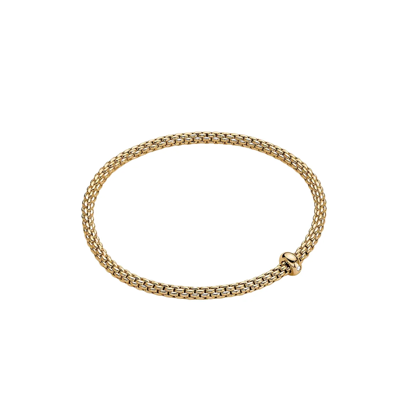 Prima 18K Yellow Gold Diamond Flex’it Bracelet