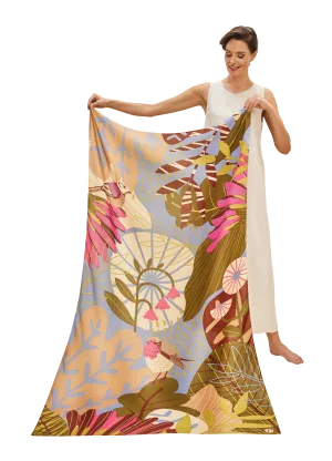 Printed Autumn Hedgerow Scarf