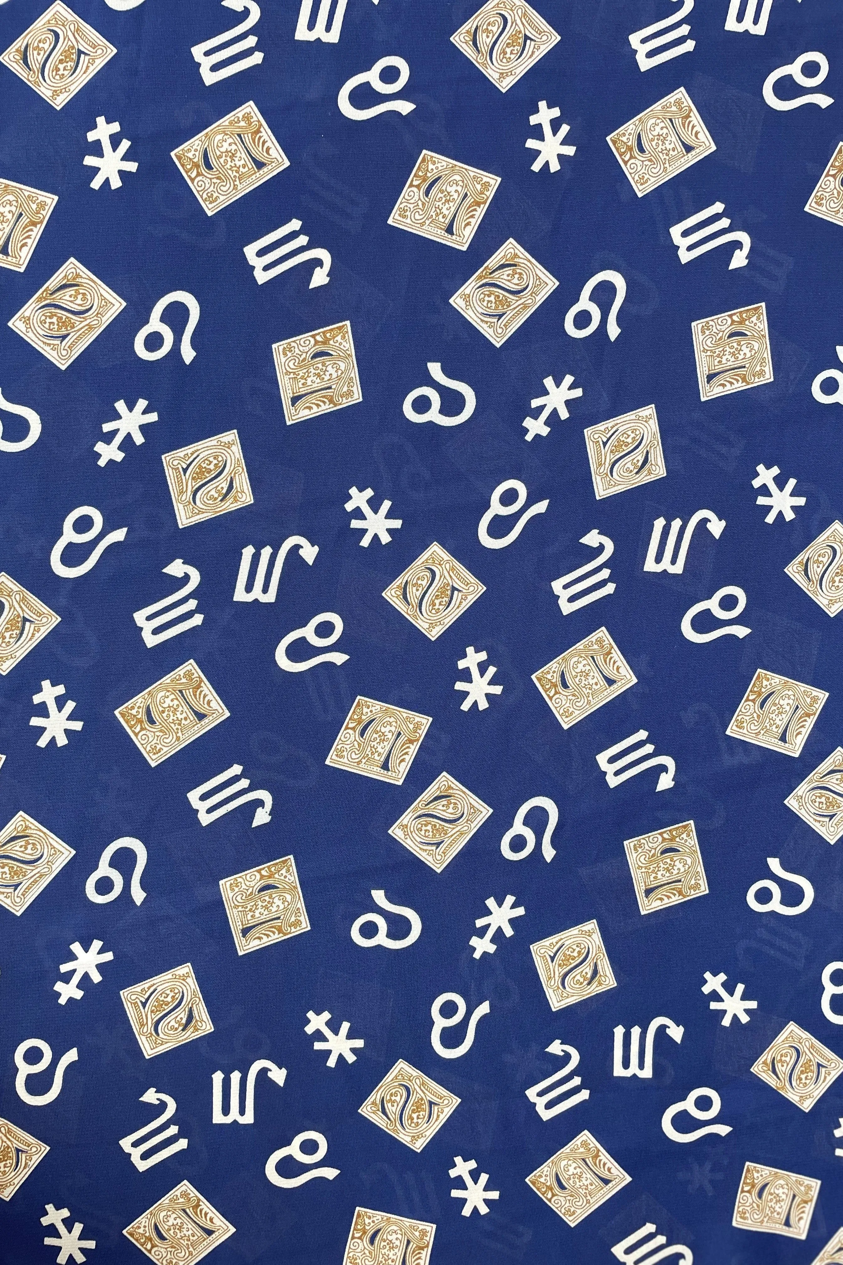 Printed Chiffon - Symbols