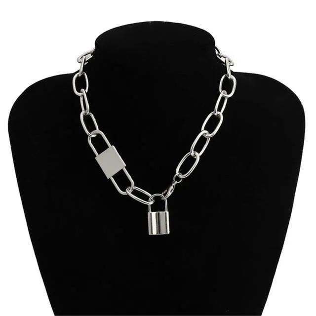 Punk Miami Cuban Choker Collar Necklace