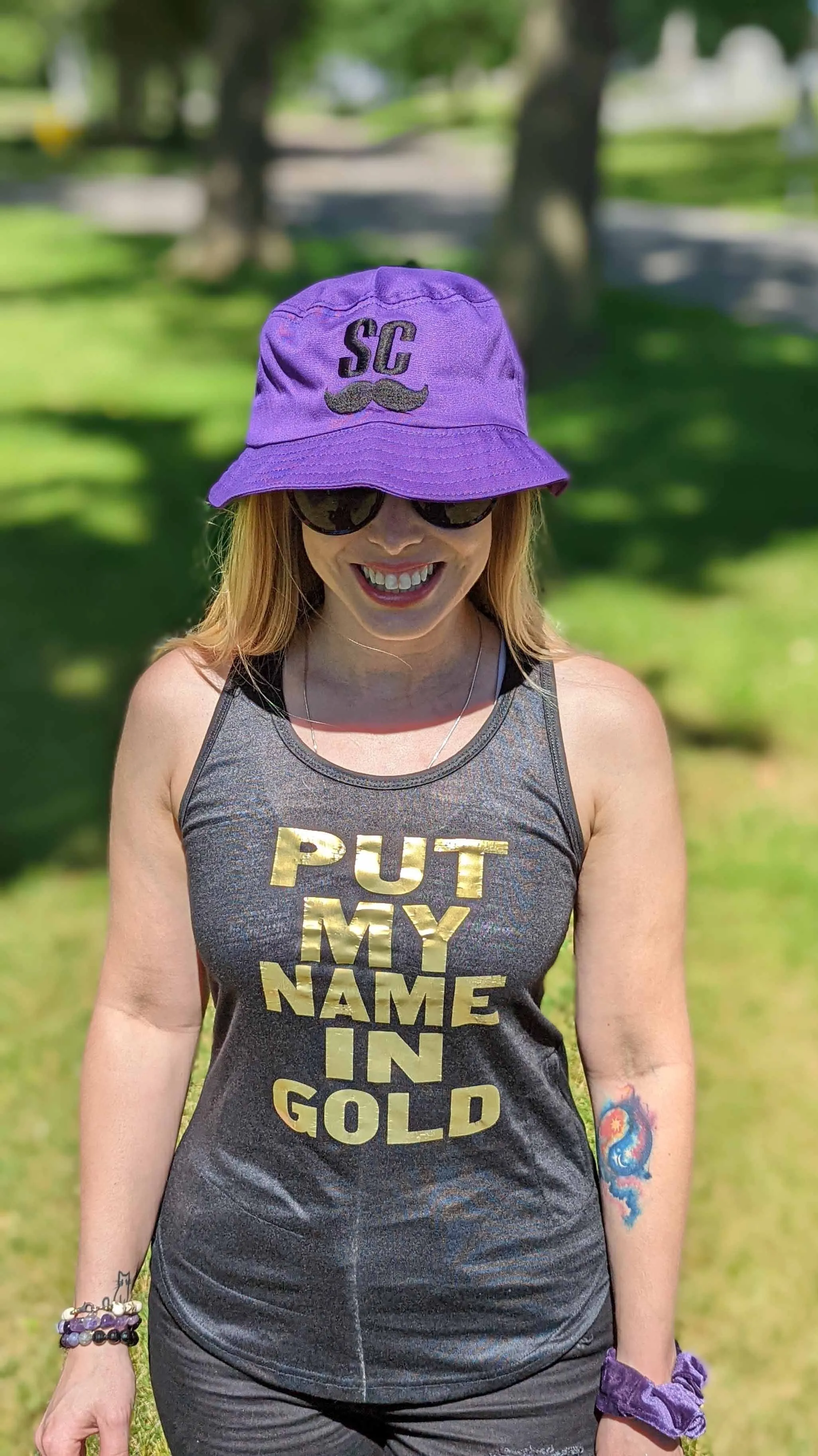 Purple SC bucket hat