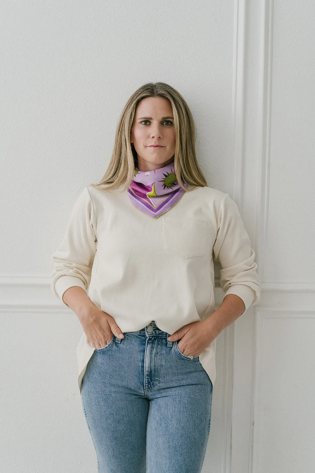 Purple Scarf